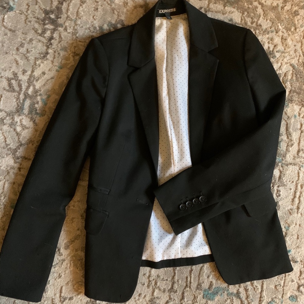 Ladies black Express Blazer